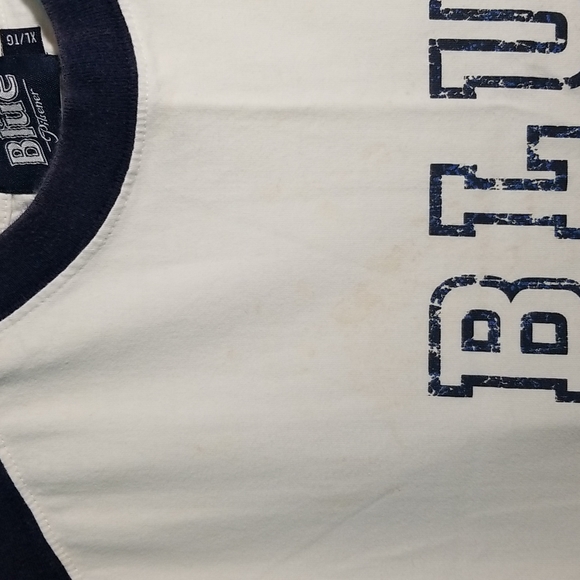 Labatt Blue pilsner john labatt blue 1847 mens white tank XL - Picture 11 of 16